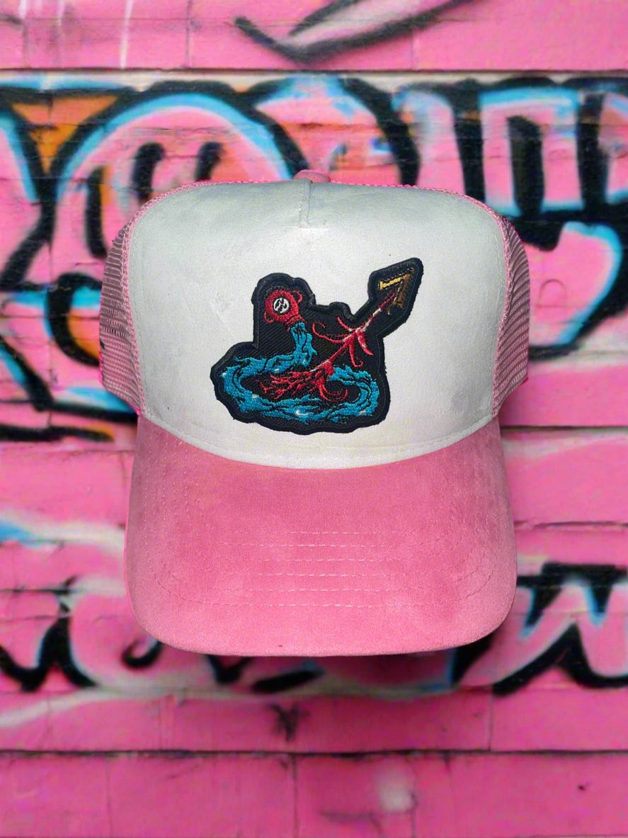 Suede Trucker Patches