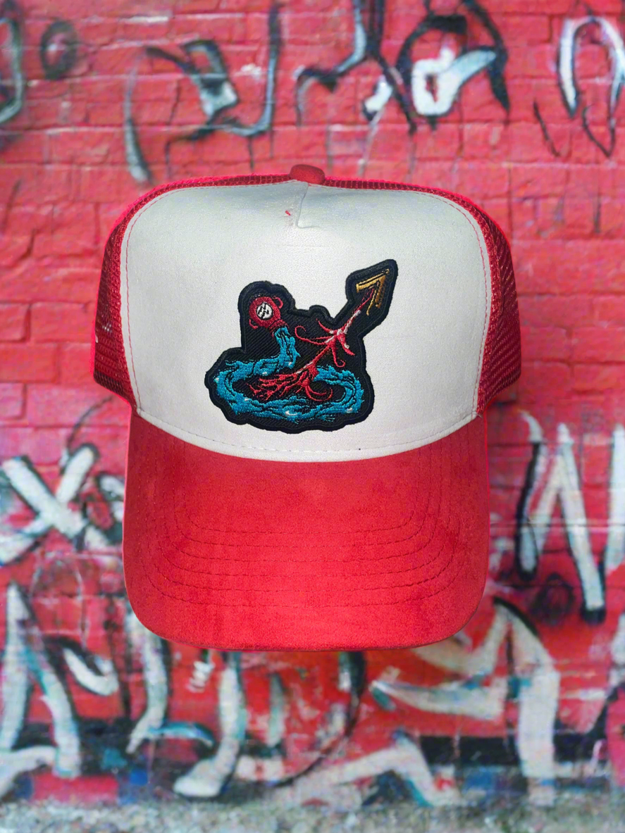 Suede Trucker Patches