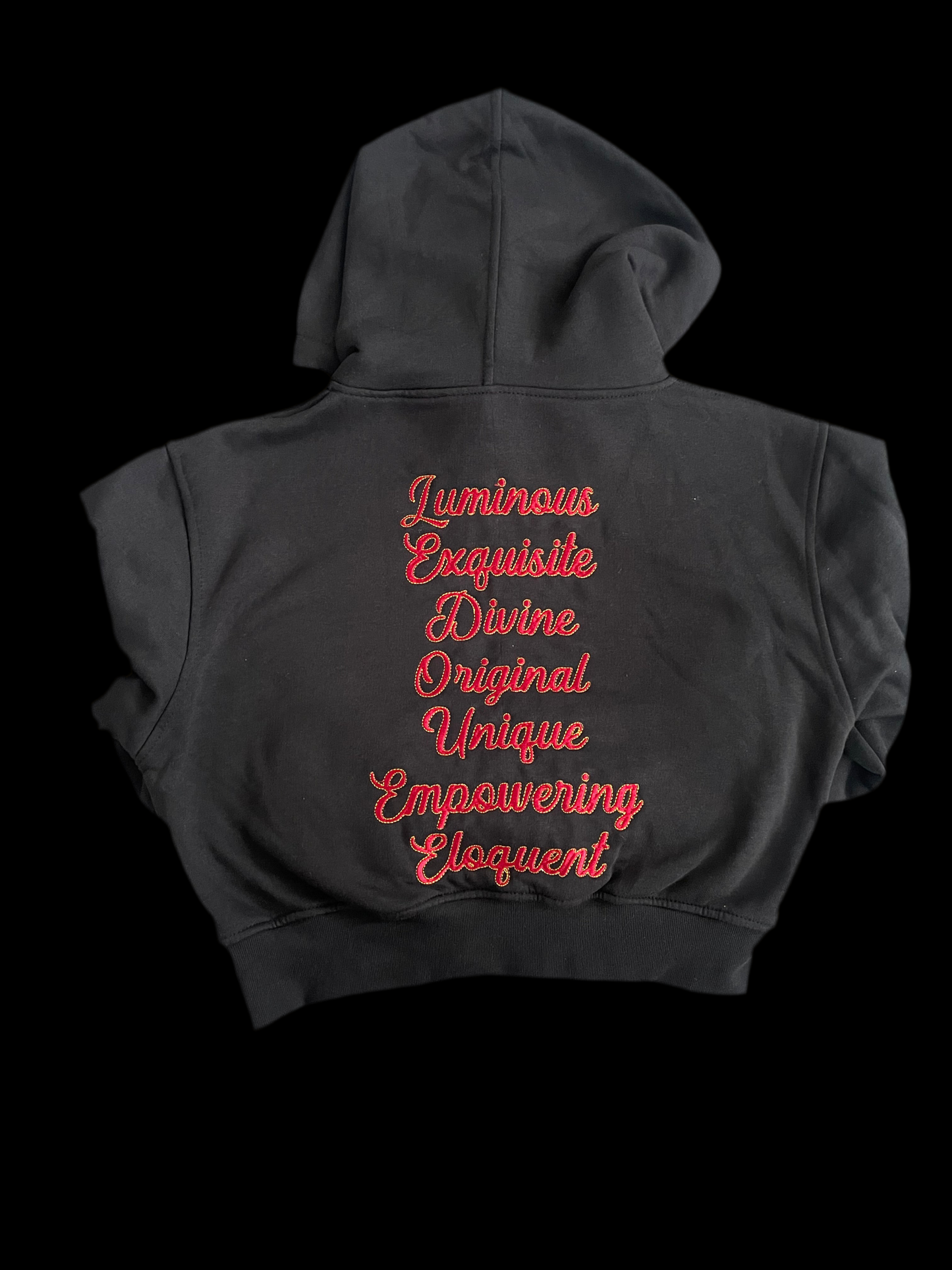L.E.D.O.U.E.E Crop Hoodie