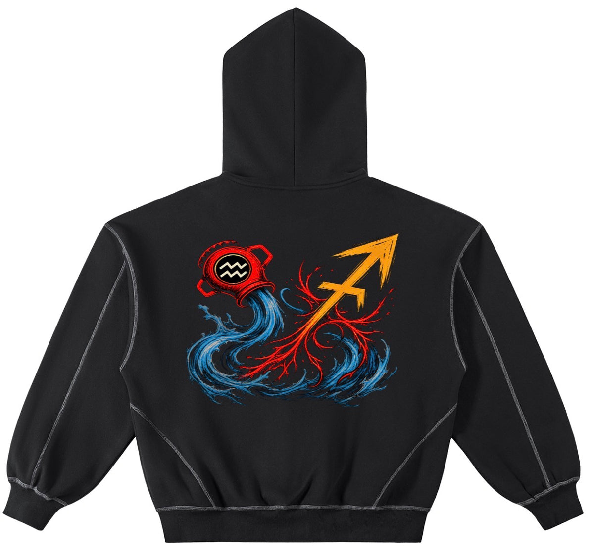 Zip-Up Douee Hoodie