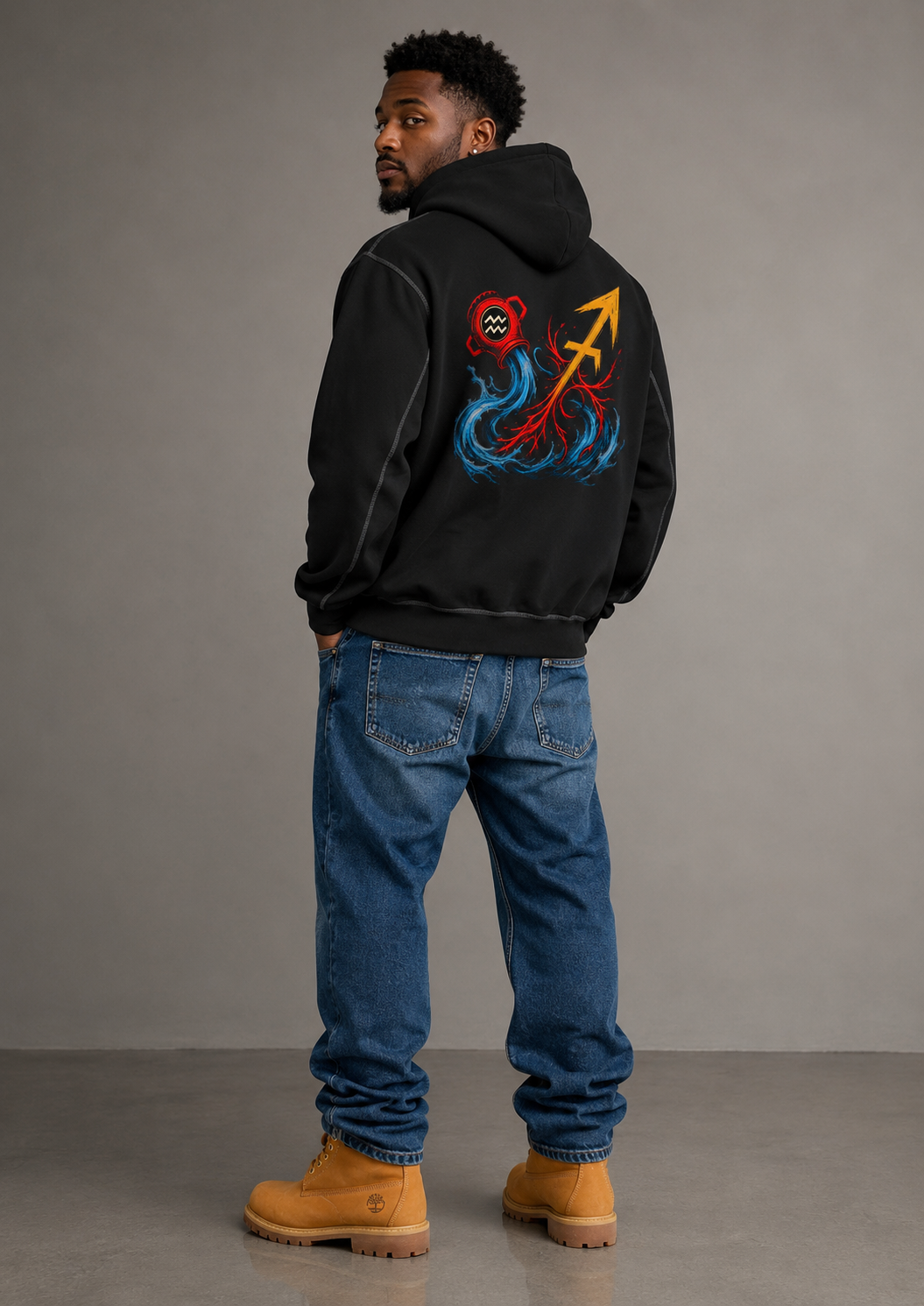 Zip-Up Douee Hoodie