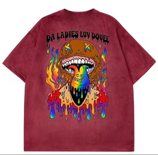 Ladiez Love Douee Sueded Tee